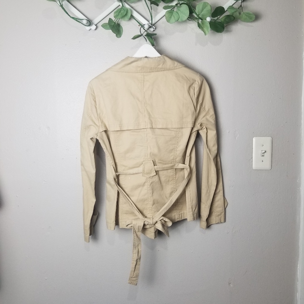 Love Tree lightweight trench jacket size M - Picture 4 of 6